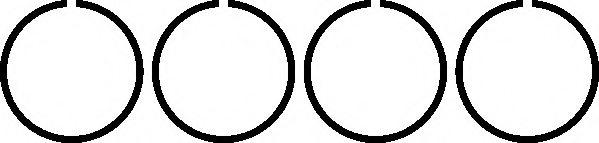 ELRING 374.640 Gasket Set, exhaust manifold